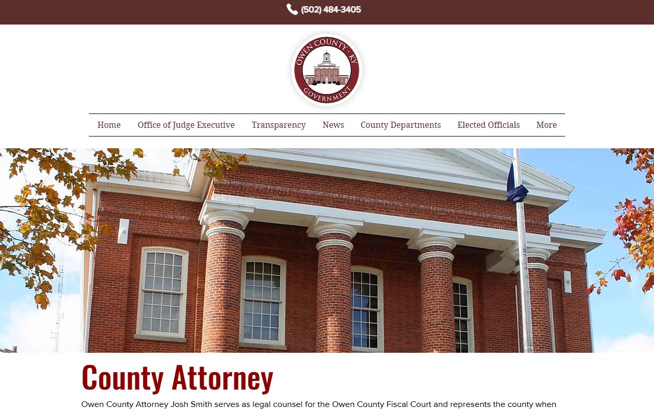 Owen County Circuit Court Clerk records county attorney office source