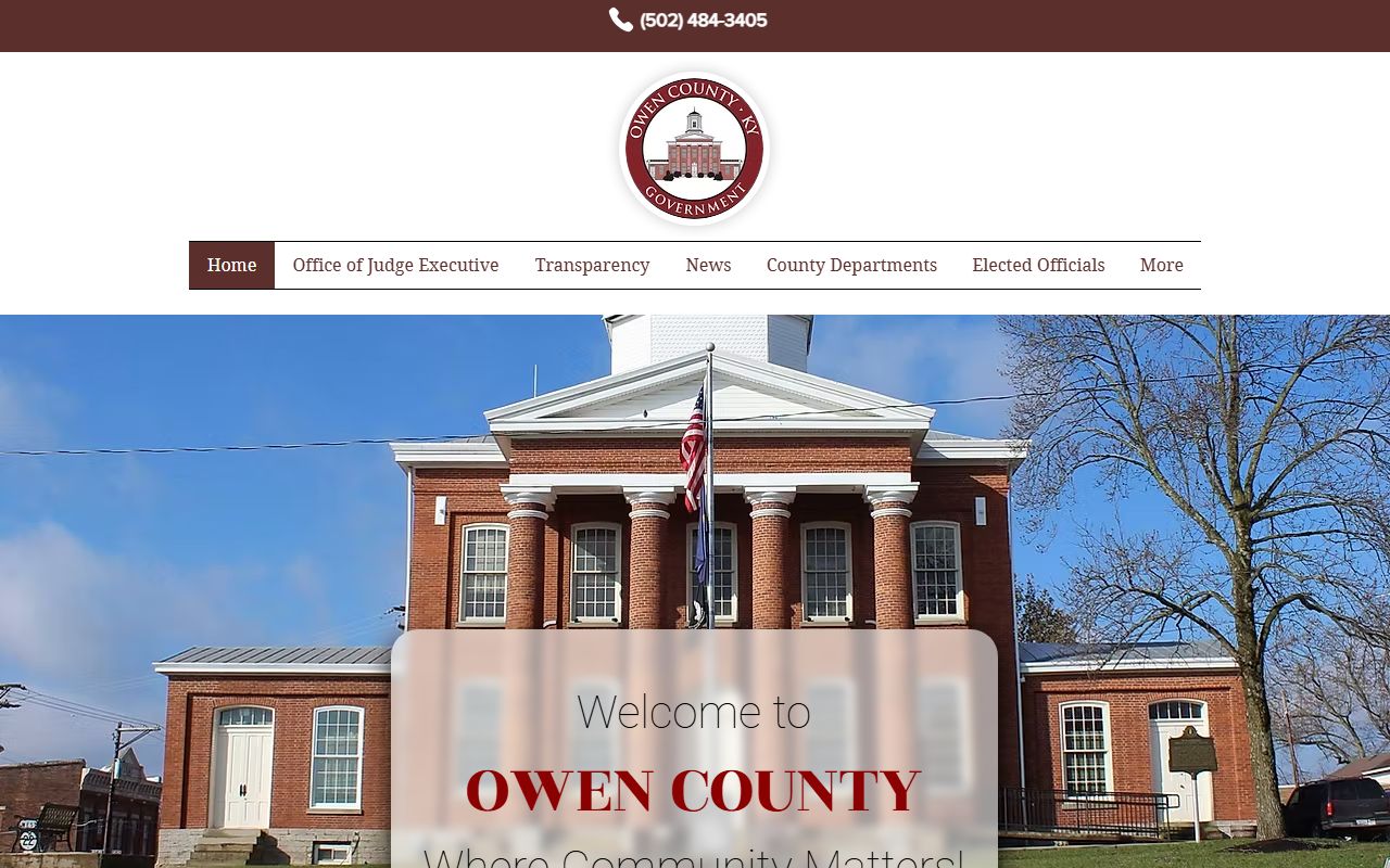 Owen County court records official county government homepage